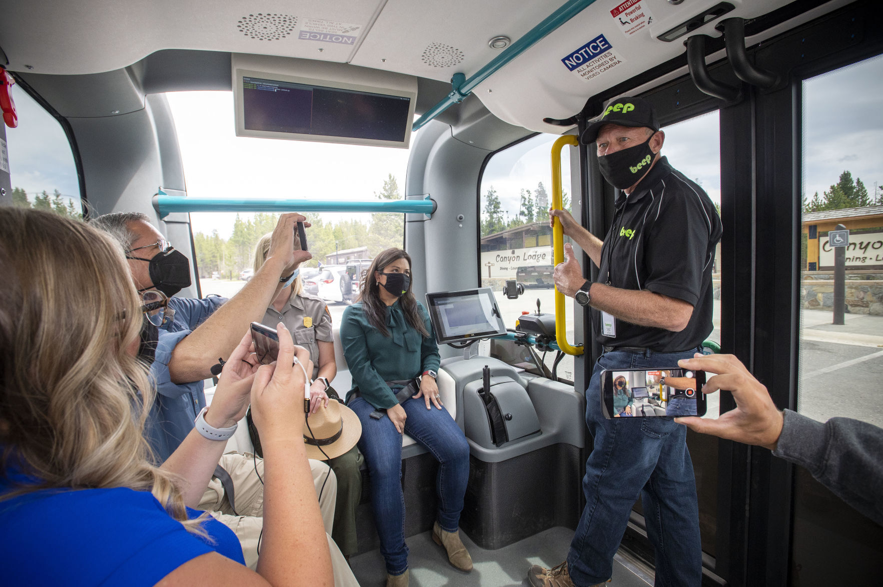Automated electric shuttle